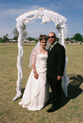 Amber gave husband ISLE SeaLand Deed as wedding present